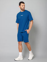RS BE GAMER-OVERSIZED CO-ORD-ROYAL BLUE